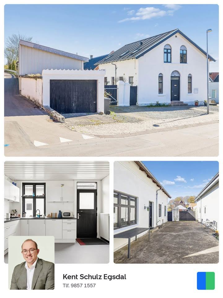 Nybolig Hadsund fremhæver charmerende murermesterbolig med nyt køkken og klassisk facade