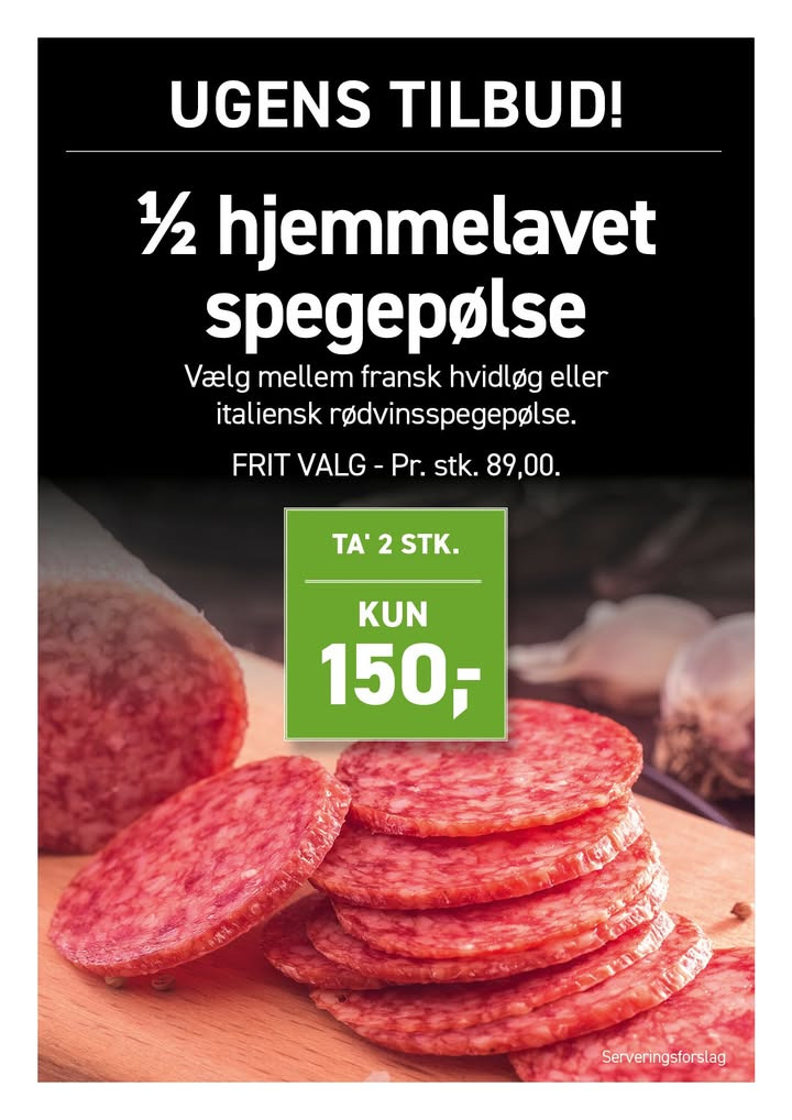 Slagter Byskov har ugens tilbud klar for uge 23