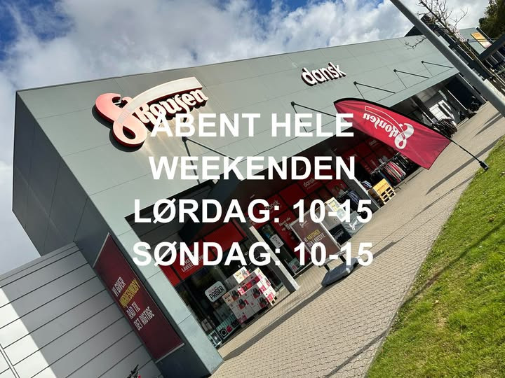 Skousen Nørresundby Hvidevarer holder åbent hele weekenden