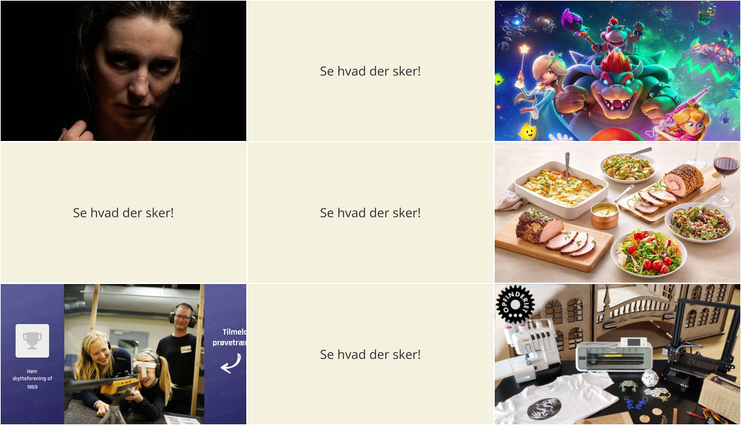 Oplev spændende teater, film eller makerværksted i Skive - Hvad sker der i den kommende uge?