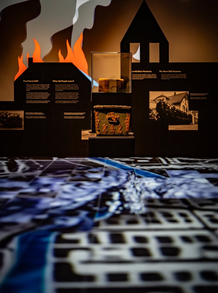 Historien om Holstebros brande: Udstilling afslører byens dramatiske fortid