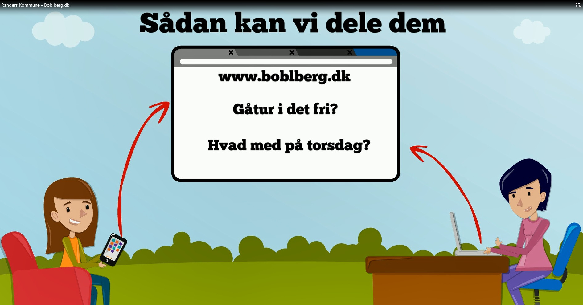 Få trænet snakketøjet på Boblberg