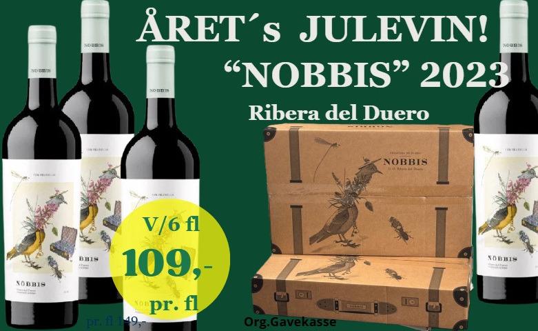 Kokkens Vinhus præsenterer årets julevin 2025: Nobbis Ribera del Duero
