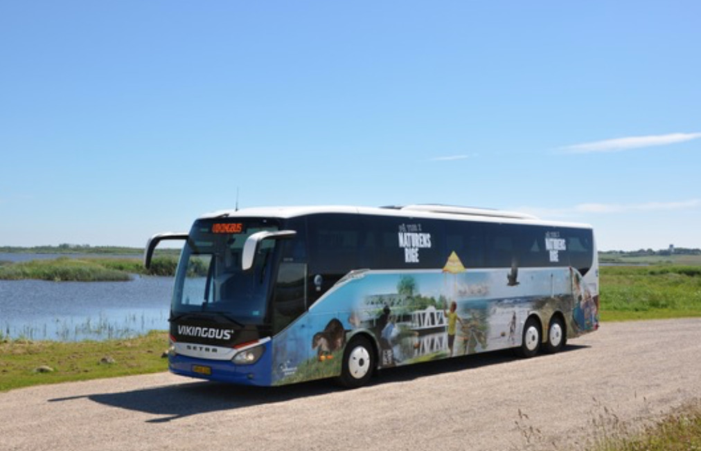 Shuttlebus i sommerlandet