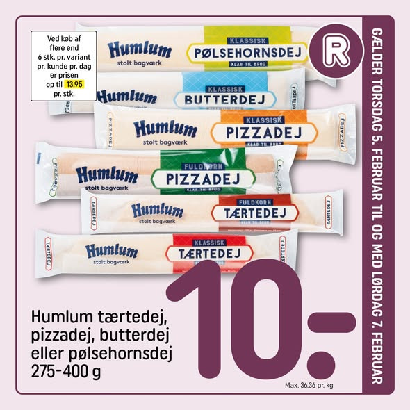 Nye uge-tilbud i REMA 1000 Holstebrovej fra torsdag