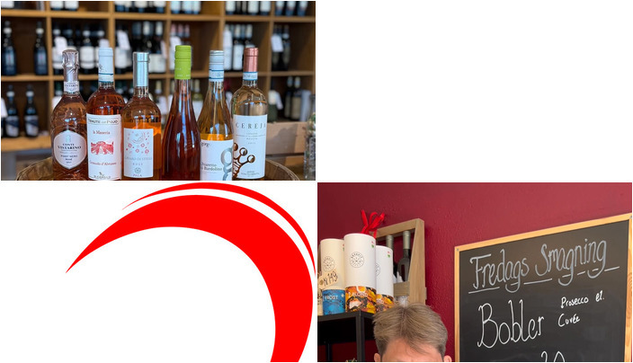 Nyt fra Lahvino Wine & Spirits, Sushi Scandic, Den Kinesiske Mur og 1 anden