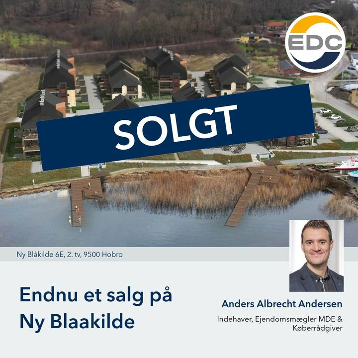 Edc Søren Jensen sælger penthouselejlighed i Ny Blåkilde projektet