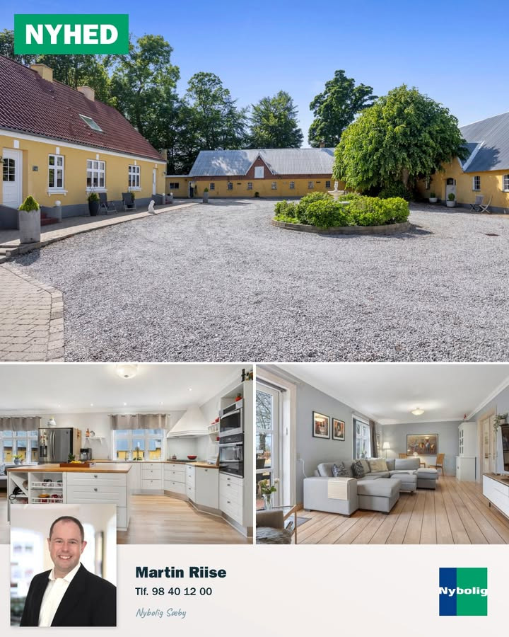 Nybolig Sæby A/S præsenterer idyllisk landejendom i Præstbro