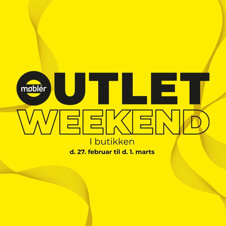 Møblér med Kumo Holstebro inviterer til outletweekend på kvalitetsmøbler
