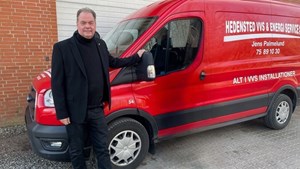 Fra karriereskift til VVS-succes: Jens Palmelund står i spidsen for 40 lokale fagfolk