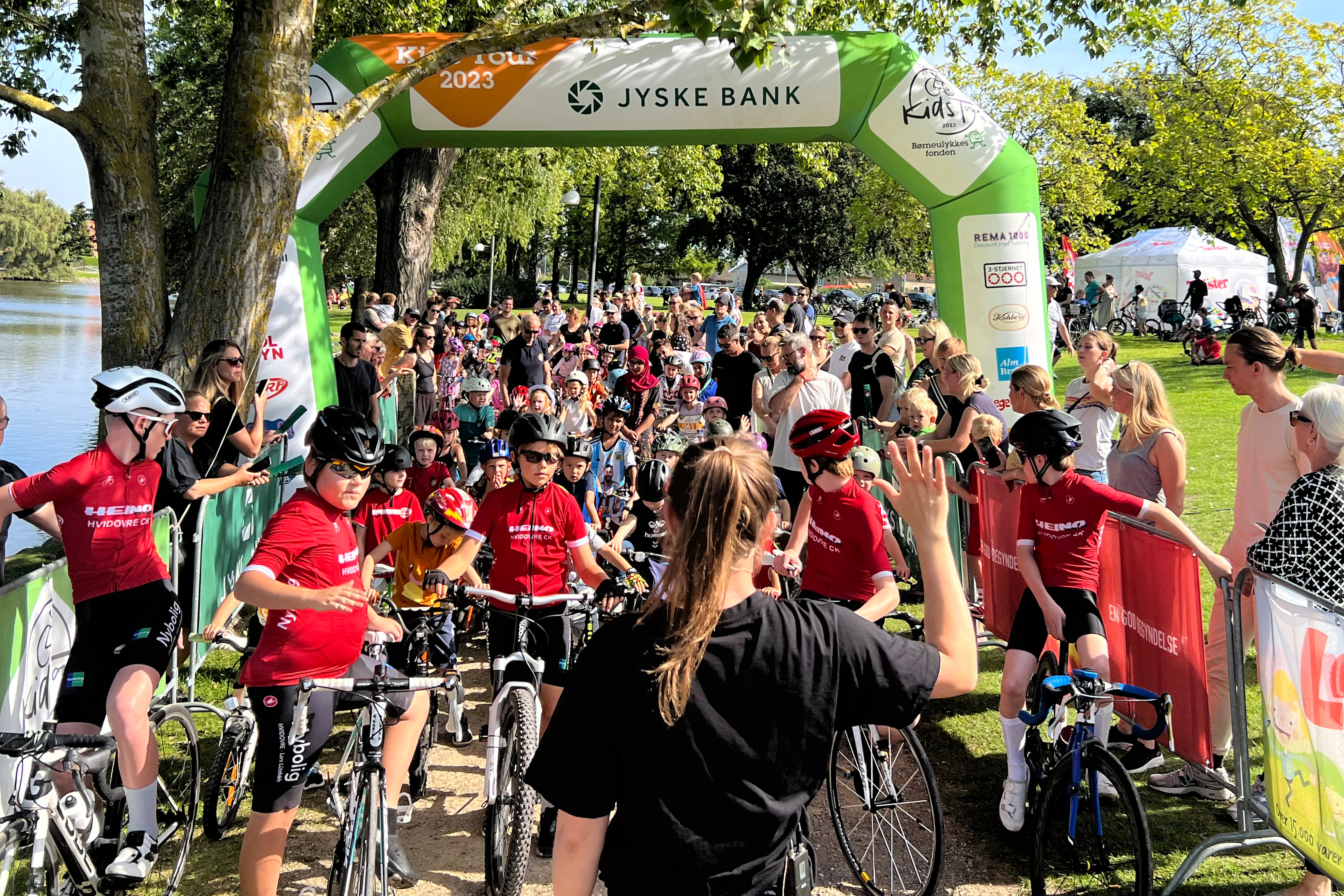 Danmarks største cykelløb for børn kommer igen i år til Vallensbæk