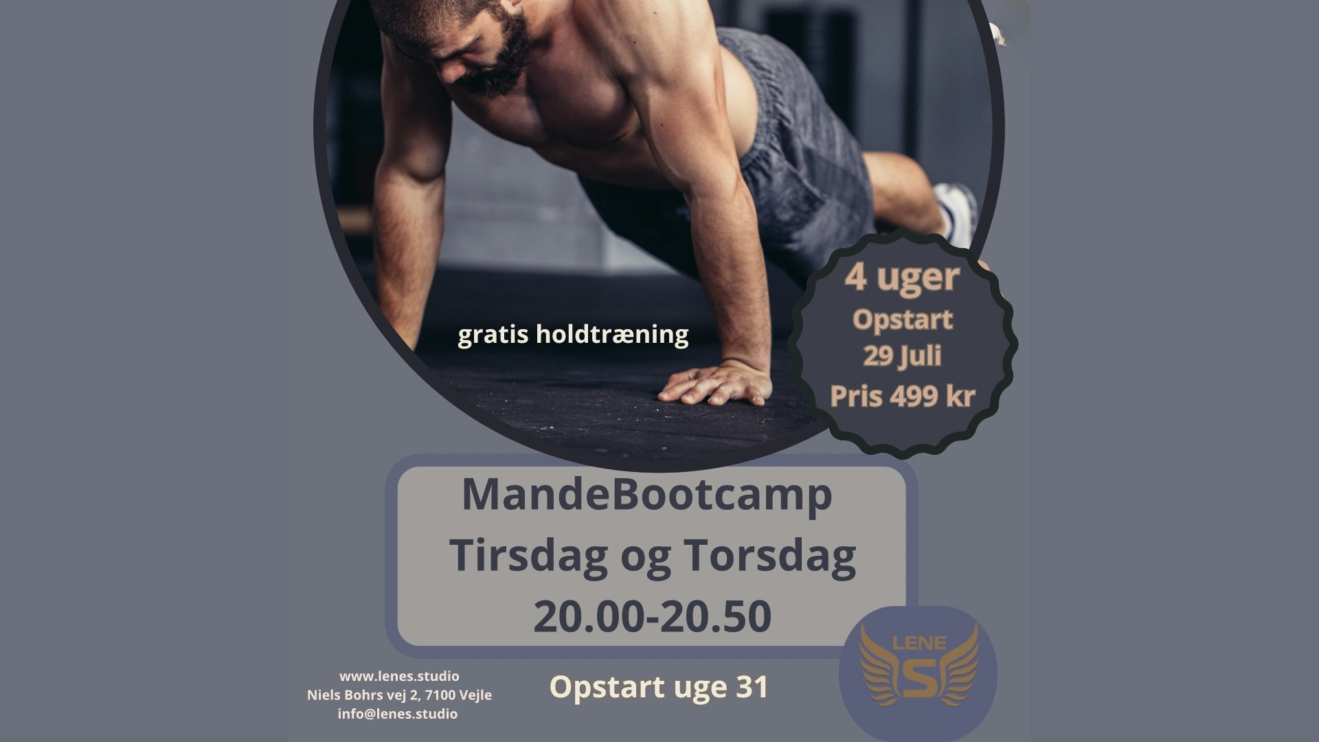 Fællesskab, sved og styrke: MandeBootcamp i Vejle hos LeneS