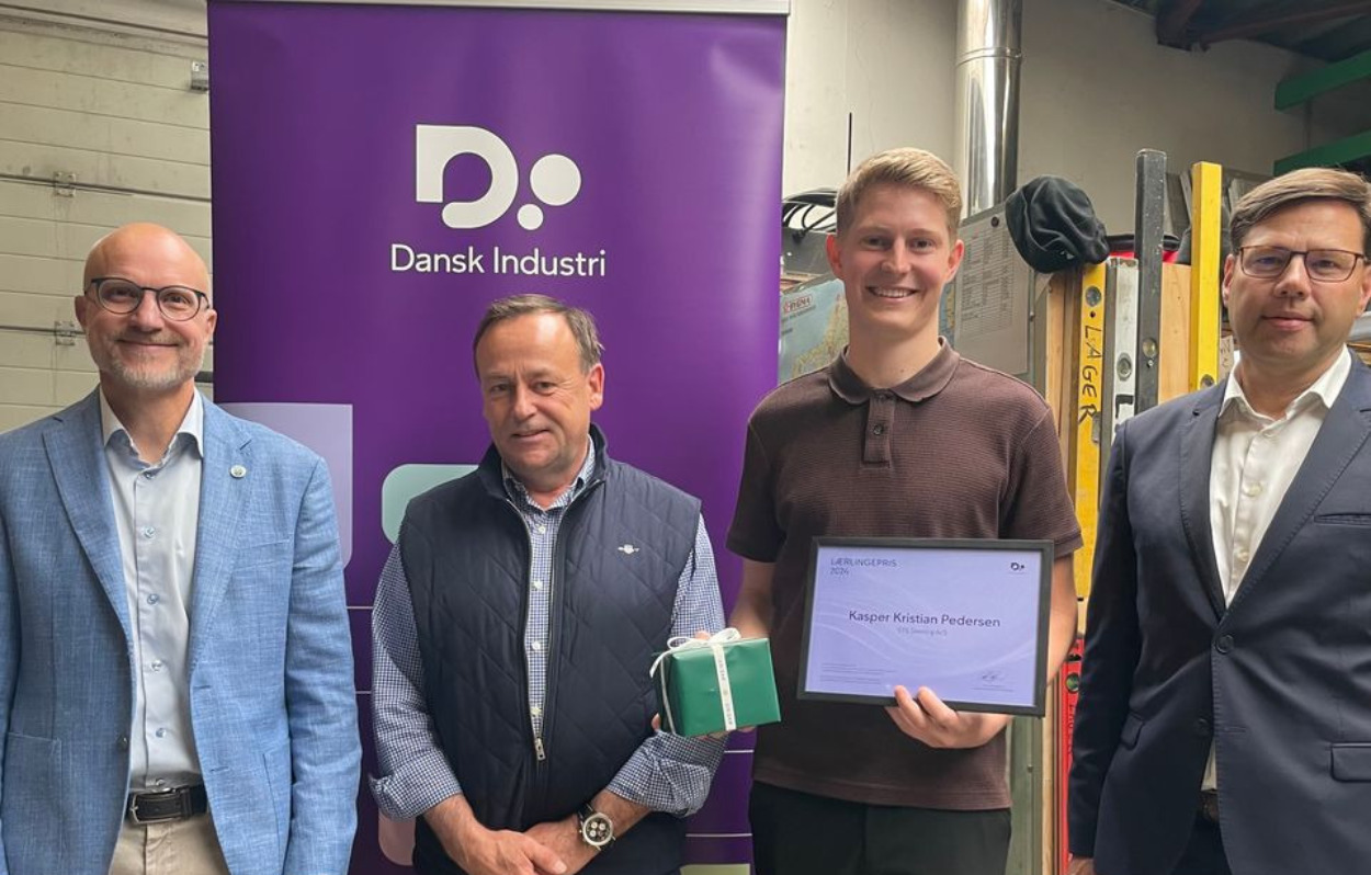 Tagdækker-lærling fra Støvring vinder fornem pris