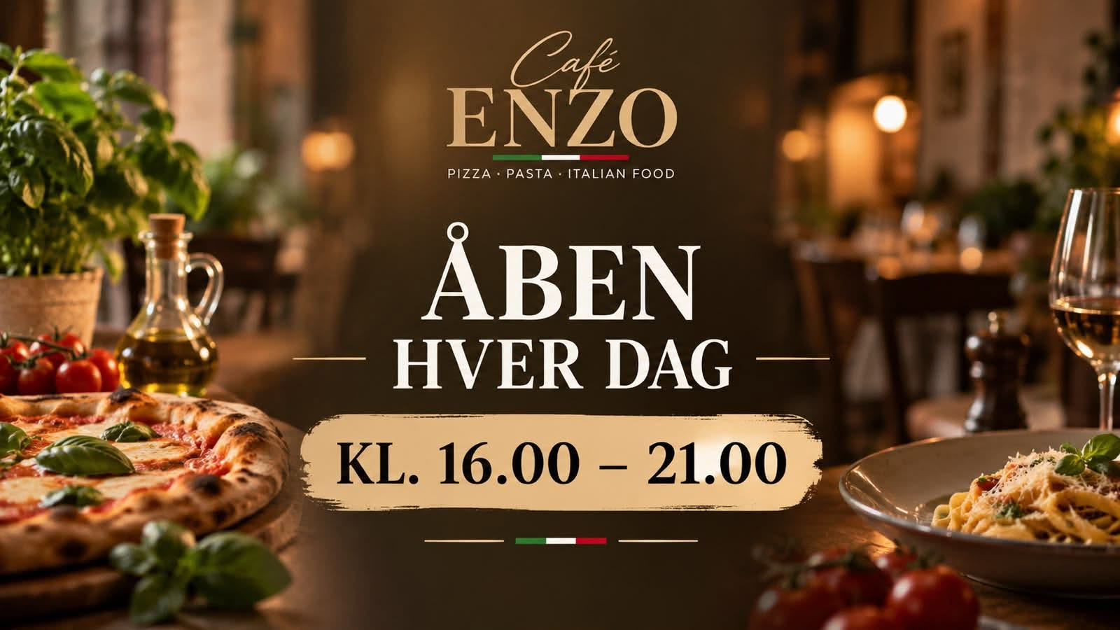 Nyt kapitel hos Café Enzo: Mere italiensk på vej