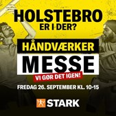 Stark Holstebro inviterer til stor håndværkermesse med konkurrencer og skarpe priser