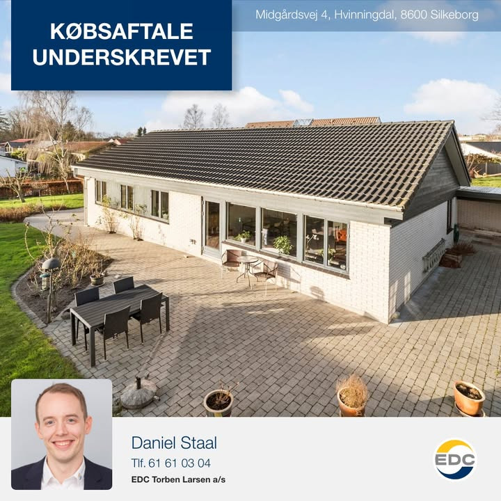 Købsaftale underskrevet: EDC Torben Larsen sælger ejendom i Silkeborg