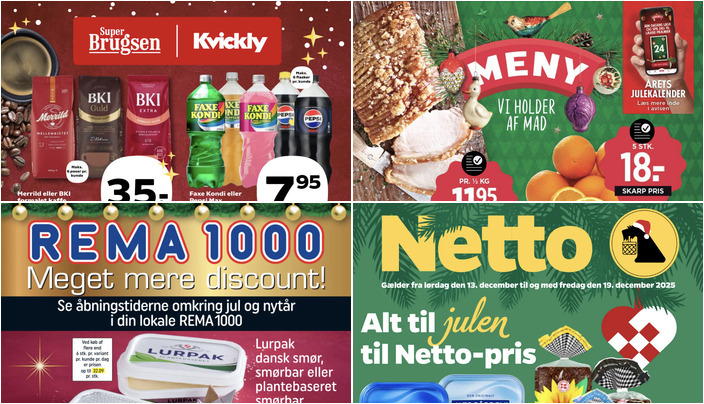 Flæskesteg til kun 8,95 kr. og Lurpak smør til 8 kr. - se de gode tilbud i Sorø