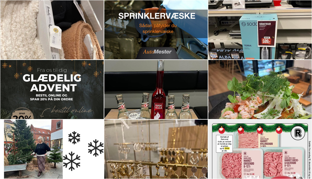 Nyt fra GUMMI-OLE , Café Bryggen, SKOUSEN Thisted og 11 andre