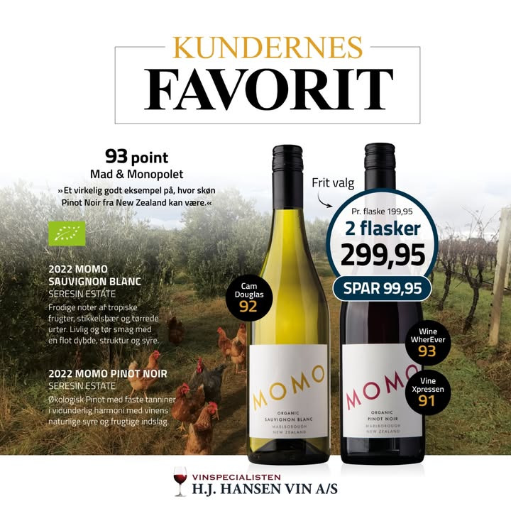 Pedersborg Vin præsenterer: Momo's økologiske vinmagi fra New Zealand