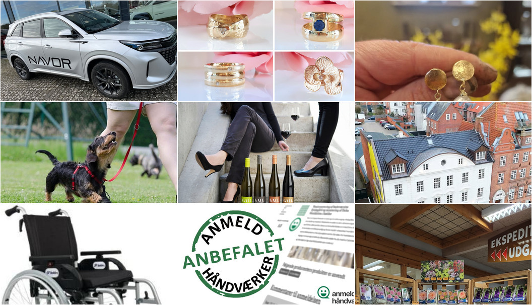 Nyt fra Palads Hotel Viborg, Lahvino Wine & Spirits, Smykkedesigner Helga Winther og 6 andre