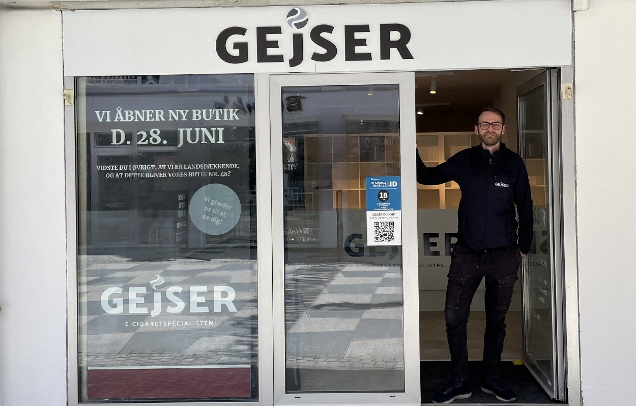 GEjSER åbner ny butik i Holstebro
