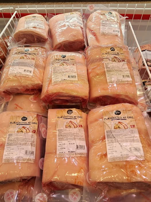 Flæskesteg til fryseren hos SPAR Valsgård
