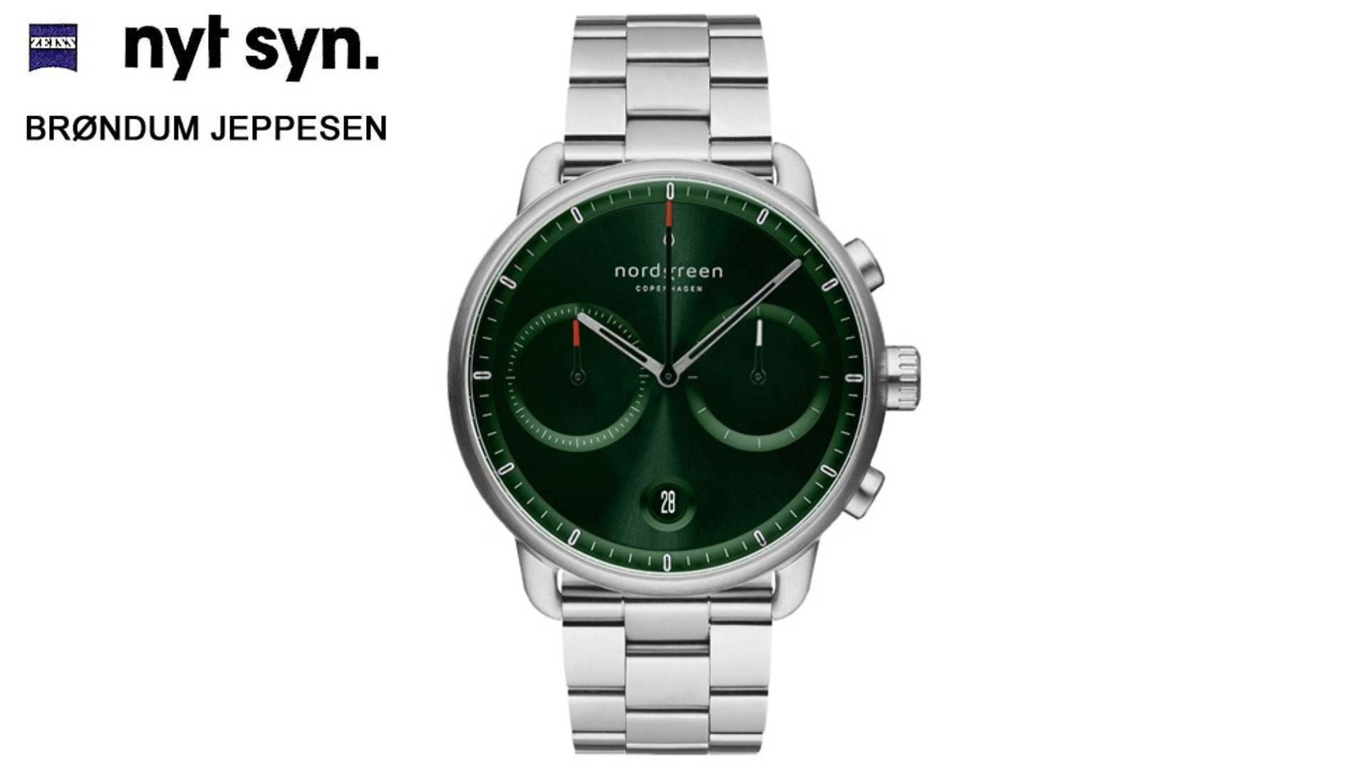 Spar 30% på Nordgreen ure hos Nyt Syn Brøndum Jeppesen