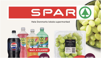 Frisk op med Pepsi eller Faxe Kondi til 10 kr. og Arla Airy til kun 3 kr. - se Spars tilbud