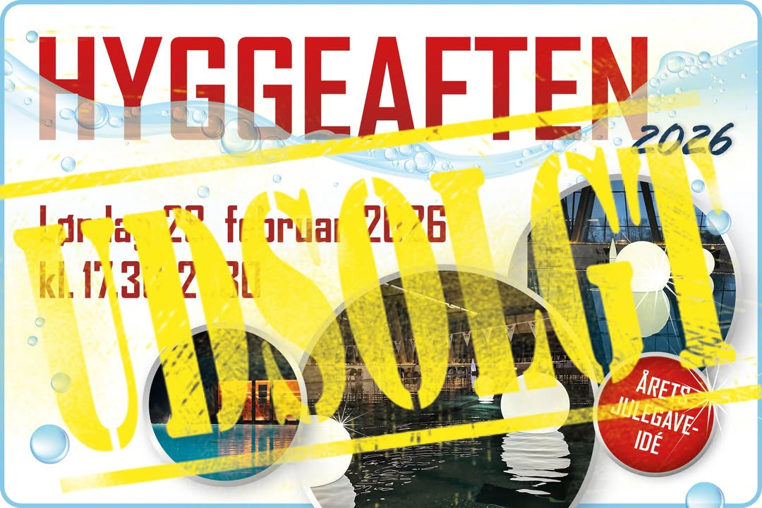 Herning Svømmehal melder udsolgt til hyggeaften