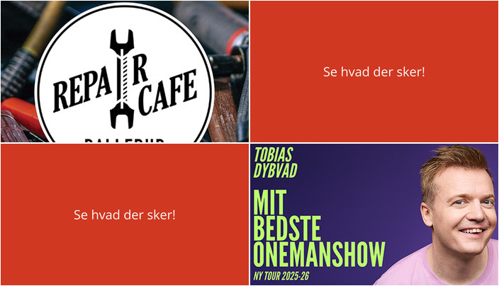 Oplev Ballerup denne weekend: Fra bæredygtighed til latterkramper