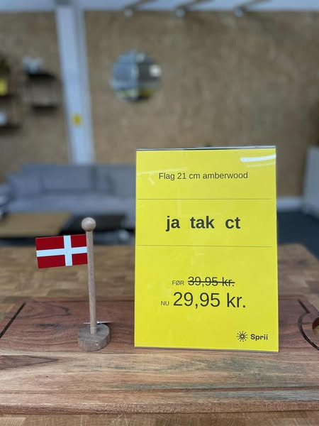 Ja tak tilbud fra Fredericia Isenkram: Nemt at bestille direkte fra vores Facebook opslag