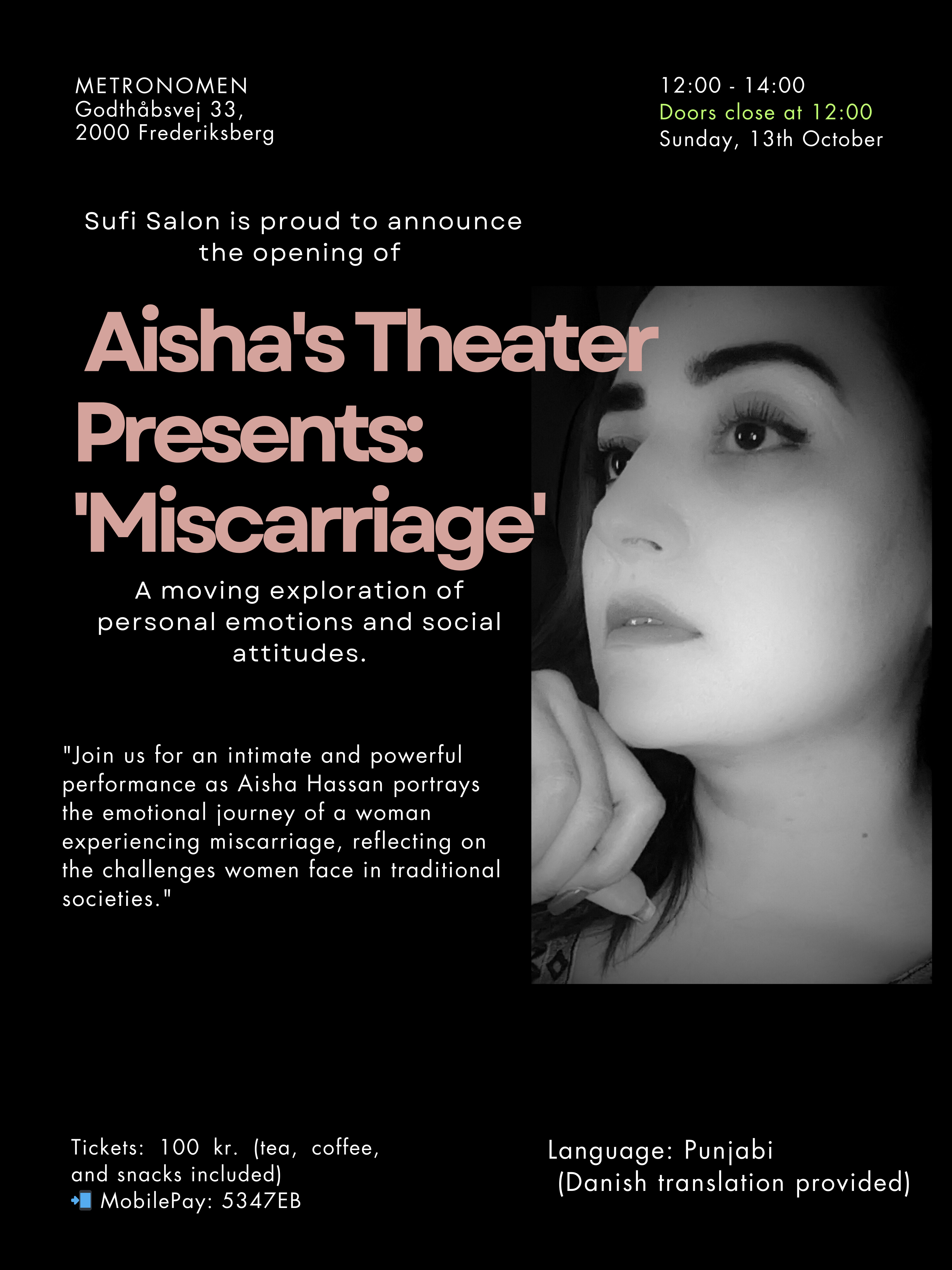 Kulturelle oplevelser i Metronomen på Frederiksberg