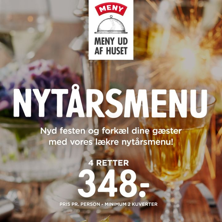 Meny Randers tilbyder uforglemmelig nytårsmenu til din fest