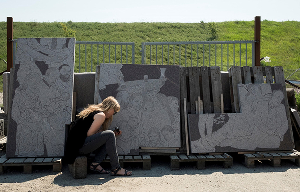 Billedhugger Laila Westergaard viser værker frem i Kunstetagerne Hobro