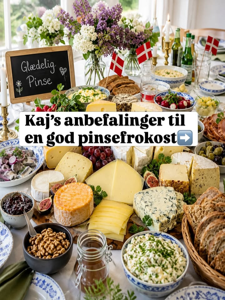 Osten Kolding anbefaler oste til pinsebordet