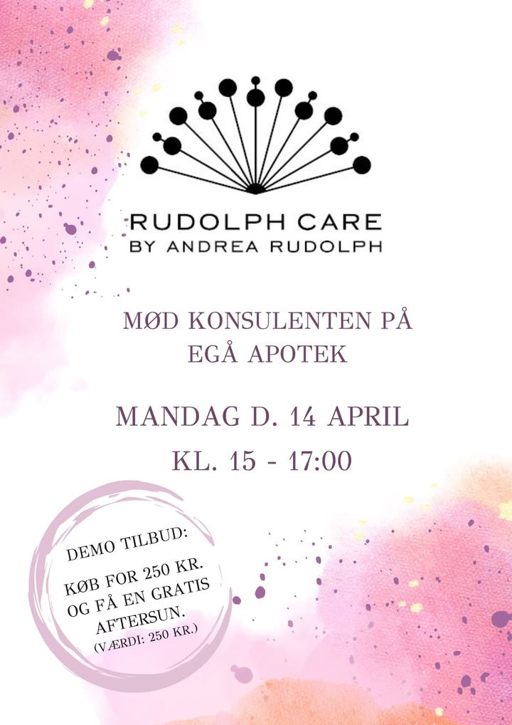 Vejlby Apotek præsenterer Rudolph Care produkter