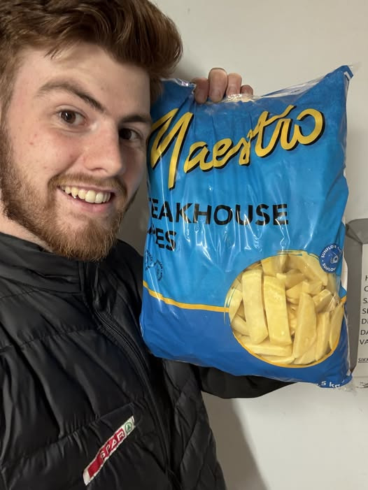 SPAR Valsgård sælger Maestro Steakhouse Fries til 34,95 kr.