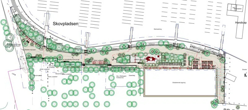Ny grøn havnepromenade med bedre adgang og opholdsmuligheder klar ved Marina Syd i 2026