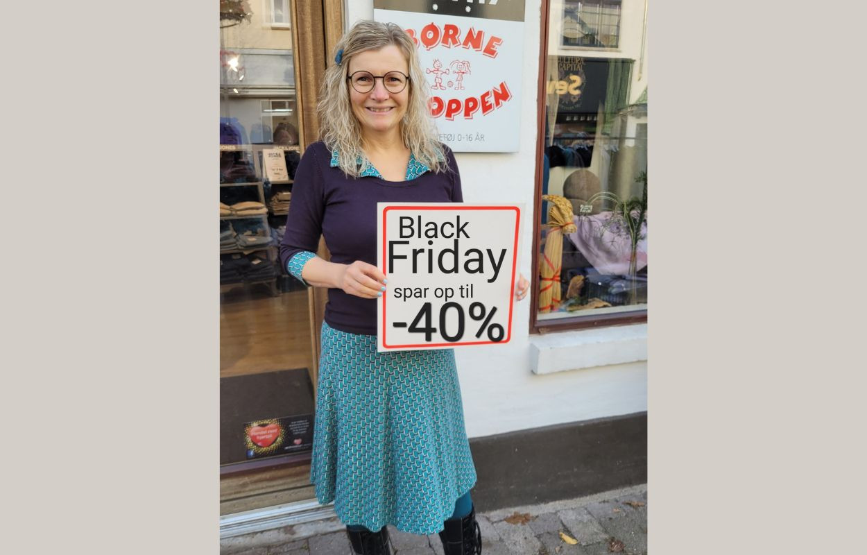 Black Friday tilbud hos Børneshoppen Brønderslev