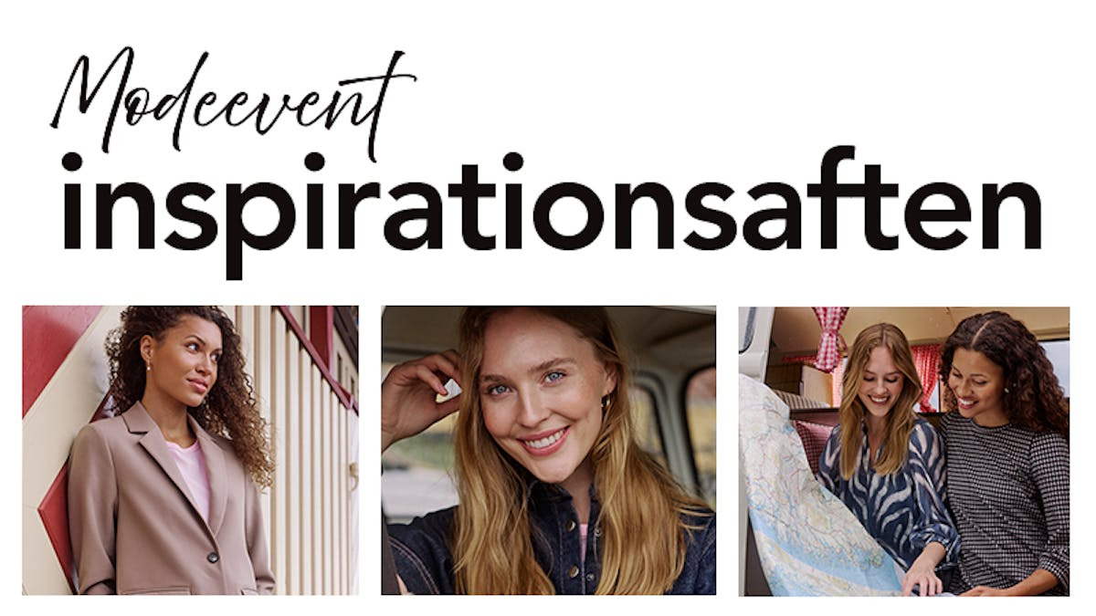 Efterårets og vinterens trends: Modeevent og inspirationsaften i Næstved