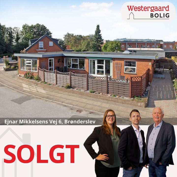 Westergaard Bolig afslutter endnu et succesfuldt år som kommunens førende ejendomsmægler
