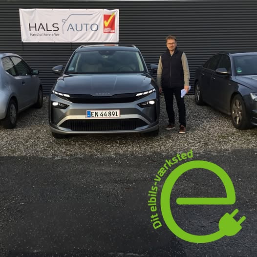 Hals Auto A/S leverer ny Skoda Enyaq til kunder i Kolding