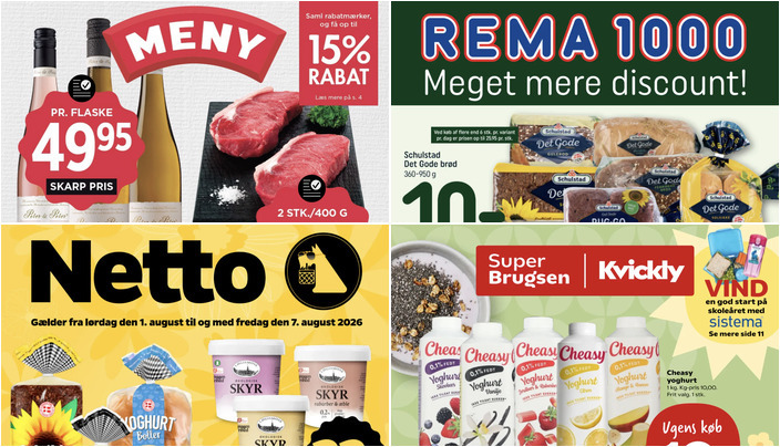 Få Kohberg brød til kun 12 kr. og Schulstad Det Gode brød til 10 kr. - ugens lokale tilbud