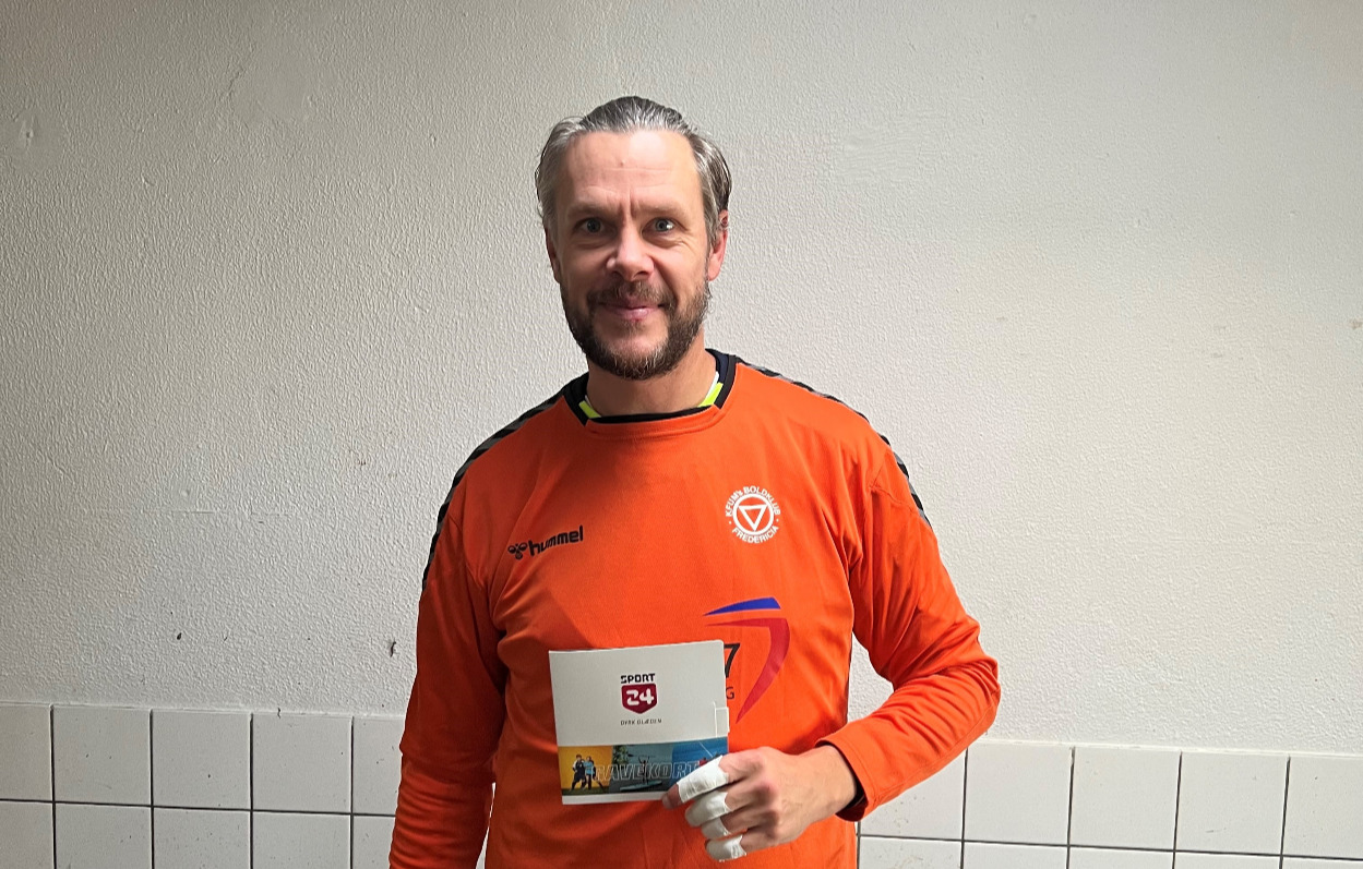 Mathiesen stod en stærk kamp da Fredericia KFUM tog et stort skridt mod oprykningen