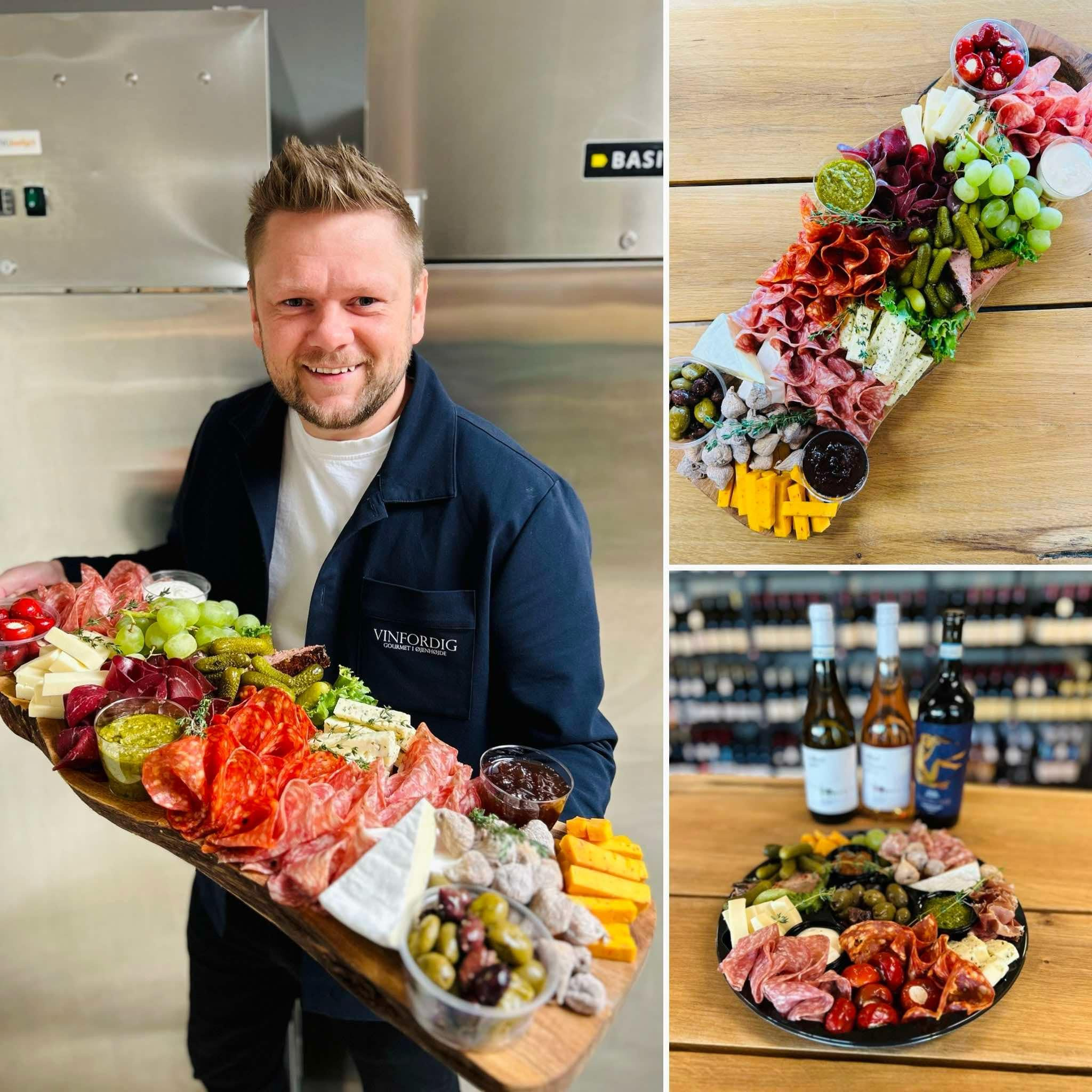 Fredericia Vinhandel tilbyder gratis vin med tapas take-away