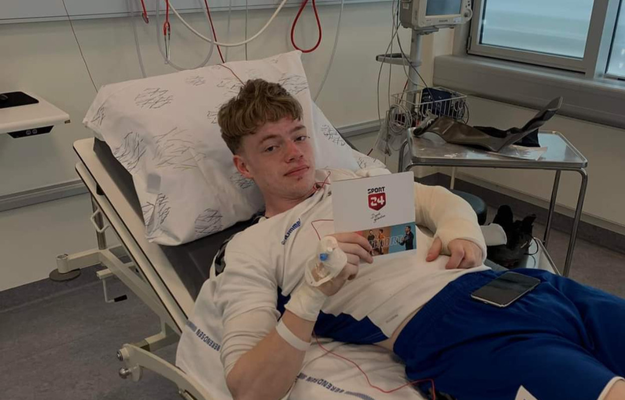 Wandahl brækkede armen da KFUM måtte se sig besejret: "Alle spillere var selvfølgelig rystede over situationen"