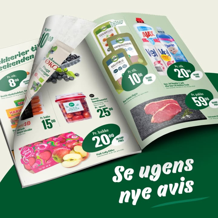 Min Købmand, Nim: Skarp priser i ugens avis – du kan stadig nå det!