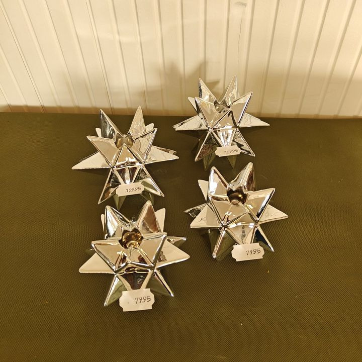 Elins Butik tilbyder store rabatter på stagelys-stjerner til jul