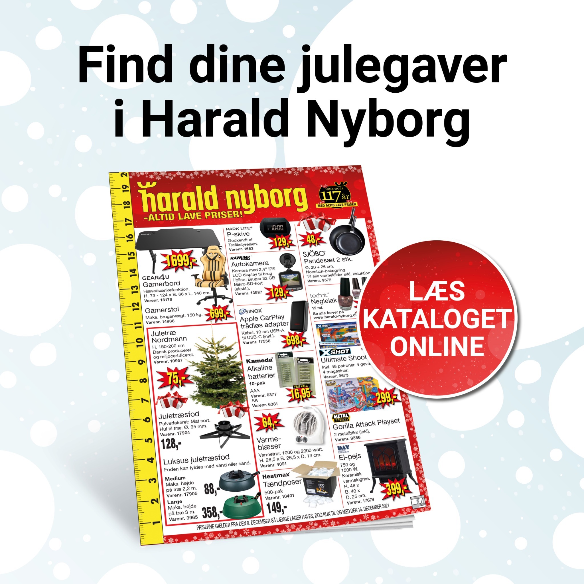 Toplisten: lokale opdateringer på sociale medier