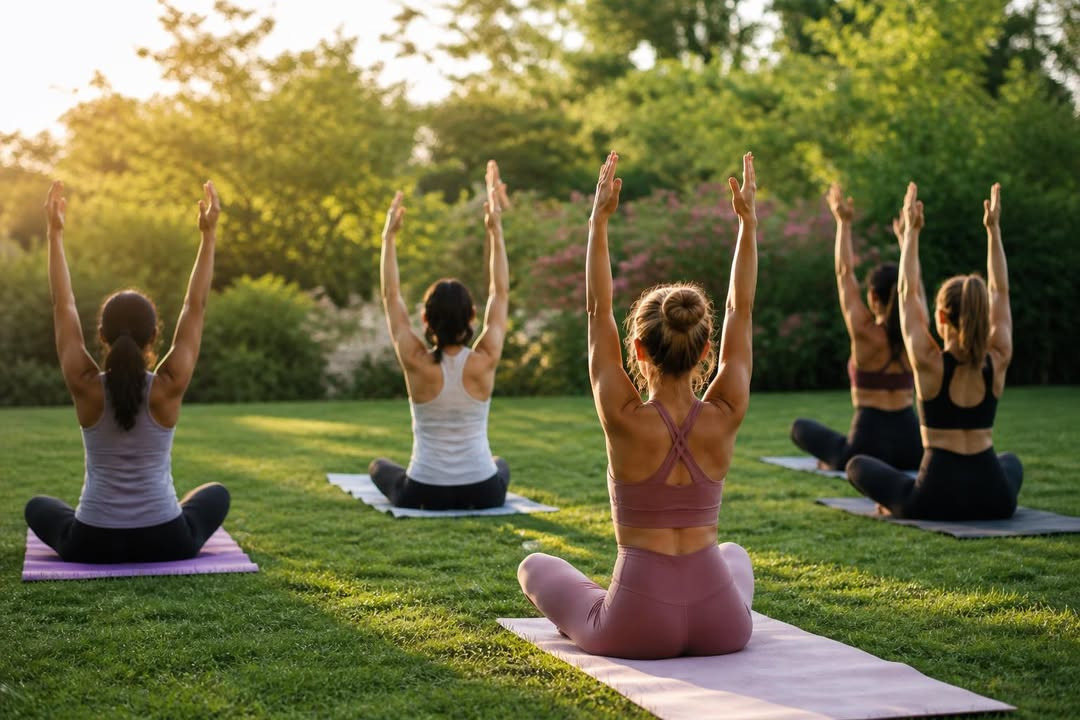 Silkeborg Fitness Center inviterer til outdoor yoga i naturen fra 22. maj